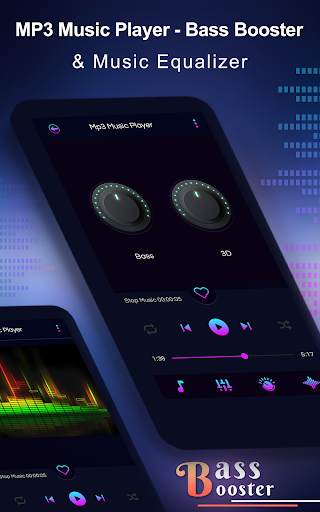 MP3 Music Player Bass Booster screenshot 2