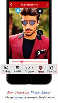 Man HairStyle Photo Editor screenshot 2