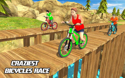 BMX Stunt Tricks Racing Master screenshot 1