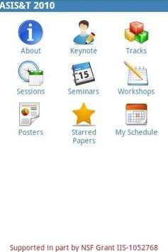 ASIST 2010 screenshot 2