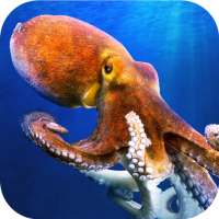 Octopus Underwater Simulator - dive in ocean! logo