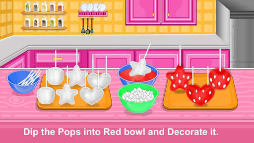 Strawberry Shaped Pops - Cooking Games screenshot 3