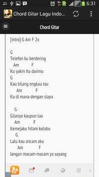 Chord Gitar Lagu Indonesia screenshot 7