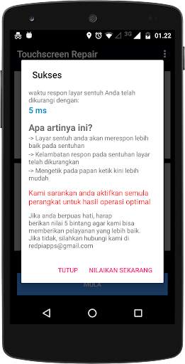 Touchscreen perbaikan screenshot 6