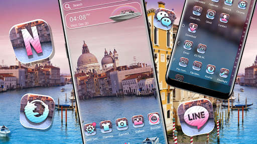 Venice River Launcher Theme screenshot 4