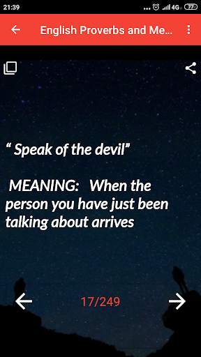 English Idioms and Meaning screenshot 4