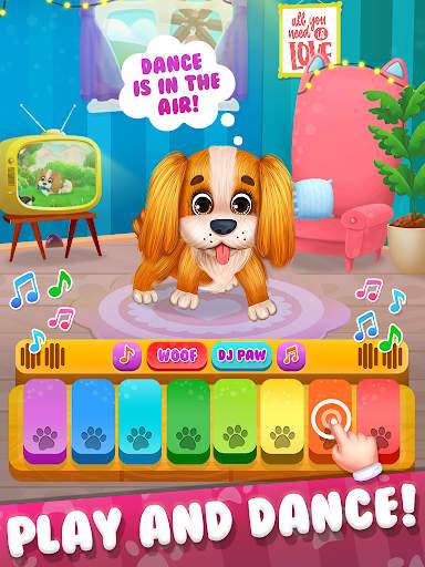 Talking Dog: Cute Puppy Playtime Games screenshot 4