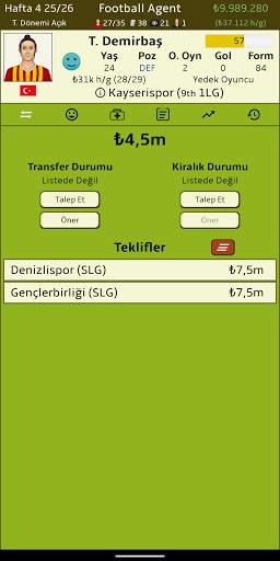 Futbol Temsilcisi (Football Agent) screenshot 2