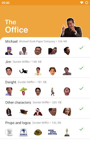 Unofficial The Office Whatsapp Stickers screenshot 5