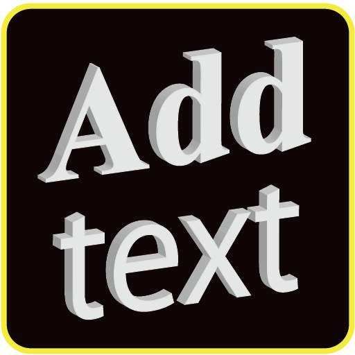 Add text on photo  -3D text on phonto 4.3