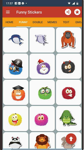 Funny GIF Stickers and emojis screenshot 5