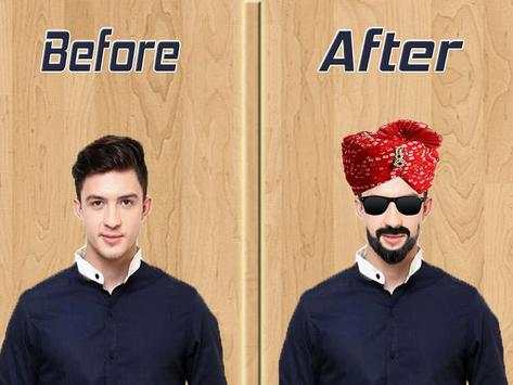 Men Beauty Salon-Hairstyle Beard Photo Editor screenshot 4