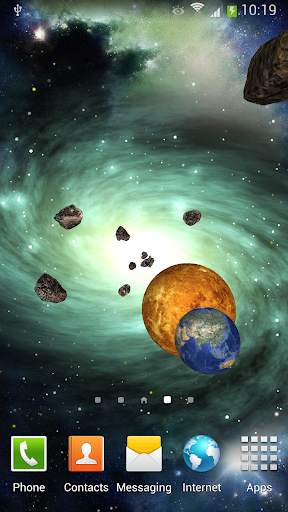 3D Space Live Wallpaper screenshot 4