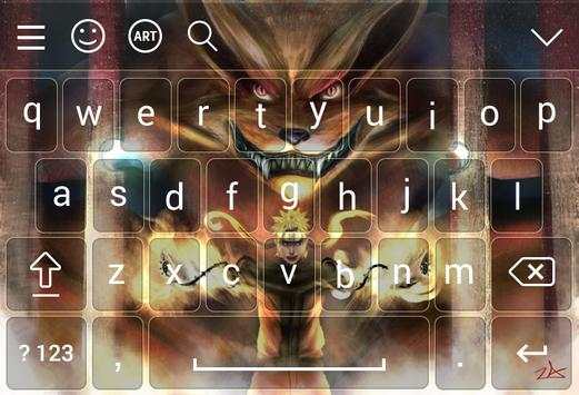 Keyboard for Naruto screenshot 2