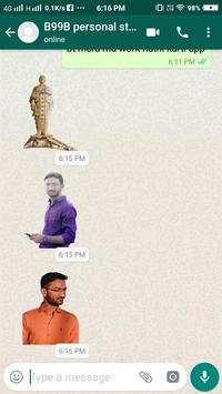 Personal stickers Maker - for WhatsApp All screenshot 1