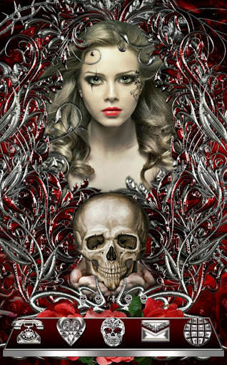 Gothic Imagination Go Launcher theme screenshot 1