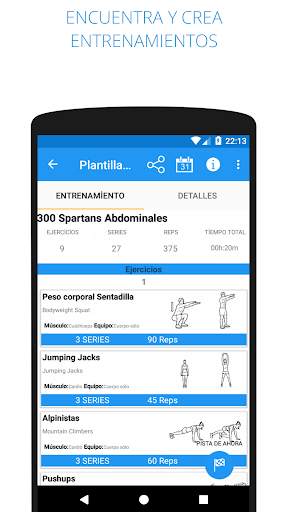 Mi Entrenamiento - Gimnasio & Ejercicios screenshot 3