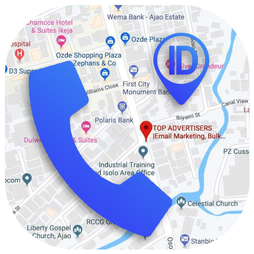 True ID Caller Name Address Location Tracker icon