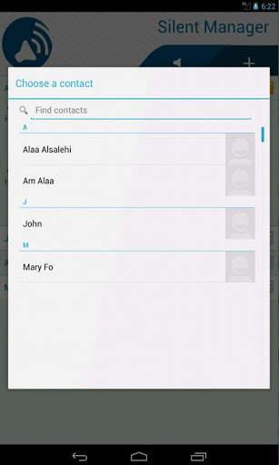 Silent Manager whitelist -lite screenshot 3