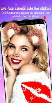 Live Face Camera – Sweet Snap screenshot 4