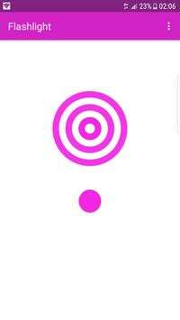 Flashlight purple screenshot 3