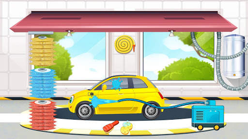 Car Wash Service Auto Workshop Garage Game स्क्रीनशॉट 1