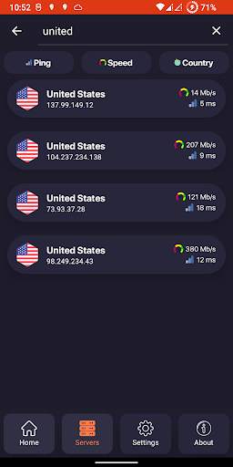Trusty VPN - Gate VPN Servers screenshot 4