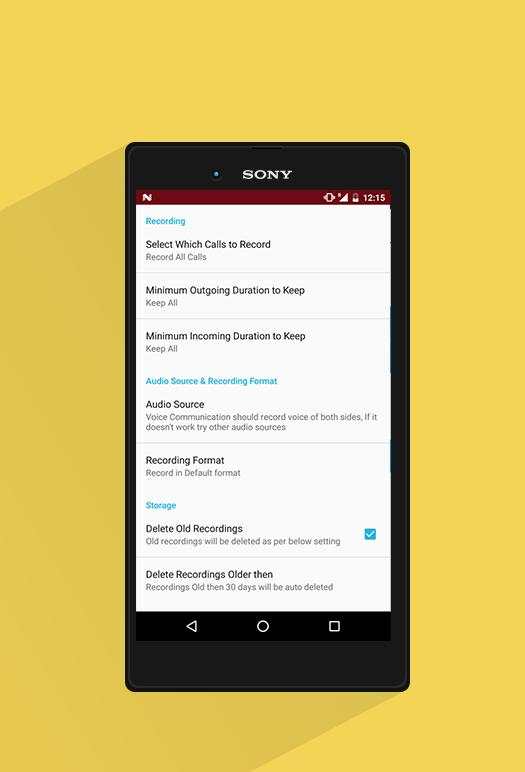 call recorder for whatsapp screenshot 2