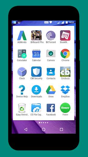 N Launcher - Nougat 7.1 Style screenshot 2