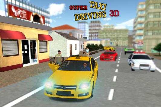 Super Furious Taxi Driving 3D screenshot 1
