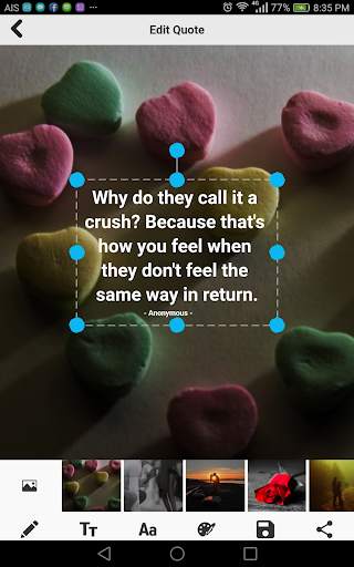 Crush Quotes screenshot 3