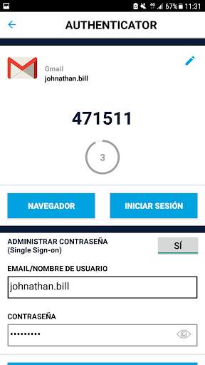 SAASPASS Autenticador Administ screenshot 6