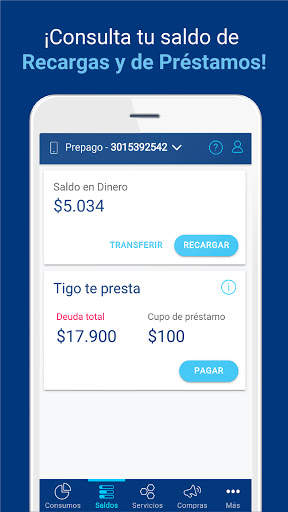 Mi Tigo App screenshot 3
