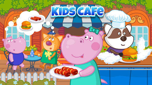Kids cafe. Funny kitchen game screenshot 2