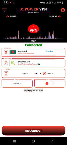 M POWER VPN screenshot 3