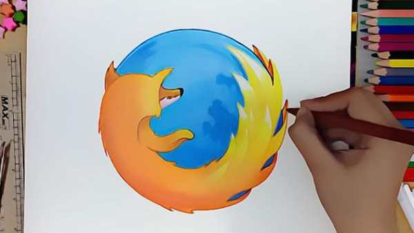 How to Draw a Firefox скриншот 2