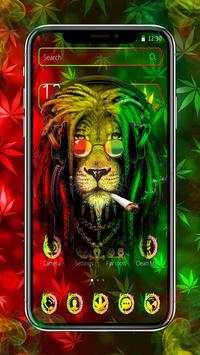 Reggae Weed Lion Theme screenshot 1