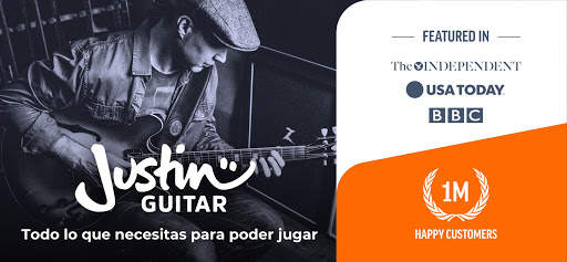 Justin Guitar Curso y Cancione screenshot 1