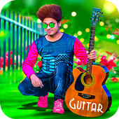 Guitar Photo Frame أيقونة