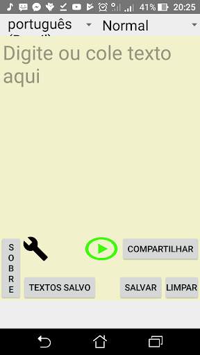 Narrador de Texto Offline screenshot 1