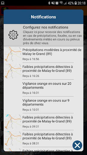 Infoclimat - live weather screenshot 4