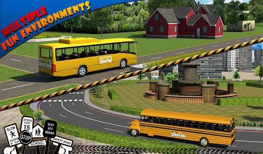 Schoolbus Driver 3D SIM screenshot 10