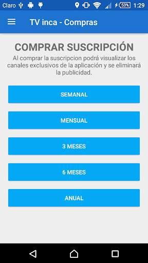 TV INCA PERU (compras) screenshot 2