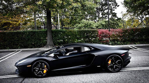 Black Lamborghini wallpaper 13 تصوير الشاشة