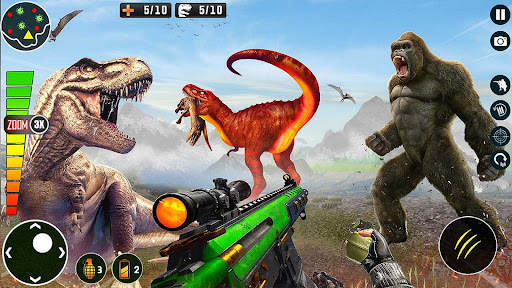 Real Dino Hunting - Gun Games screenshot 16