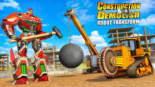 Construction & Demolish Robot: Robot Games screenshot 1