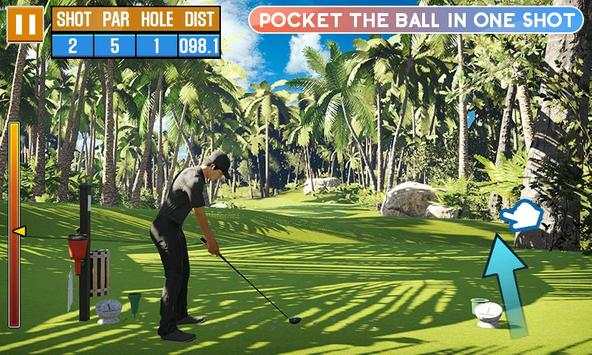 Flick Golf Free - Classic Mini Golf screenshot 3