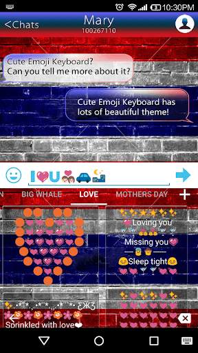 Thailand Emoji Keyboard Theme screenshot 4