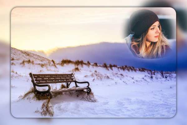 Snowfall Photo Frame : Snowfall Memories screenshot 2