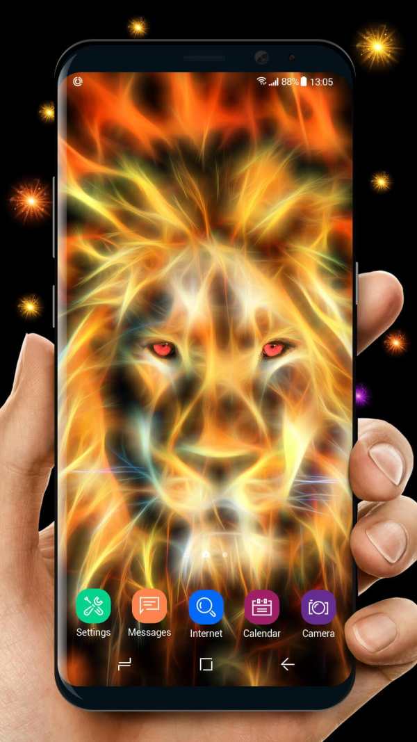 Lion Magic Touch Live wallpaper 2018 screenshot 1